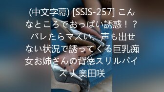 (中文字幕) [SSIS-257] こんなところでおっぱい誘惑！？ バレたらマズい、声も出せない状況で誘ってくる巨乳痴女お姉さんの背徳スリルパイズリ 奥田咲