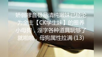 娇弱嗲音极品清纯嫩妹已经沦为金主【CK学生妹】的圈养小母狗，淫字各种道具玩够了就啪啪，母狗属性拉满 (13)