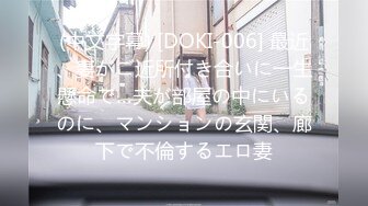 (中文字幕) [DOKI-006] 最近、妻がご近所付き合いに一生懸命で…夫が部屋の中にいるのに、マンションの玄関、廊下で不倫するエロ妻