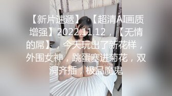 【新片速遞】  【超清AI画质增强】2022.11.12，【无情的屌】，今天玩出了新花样，外围女神，跳蛋塞进菊花，双洞齐插，极品魔鬼